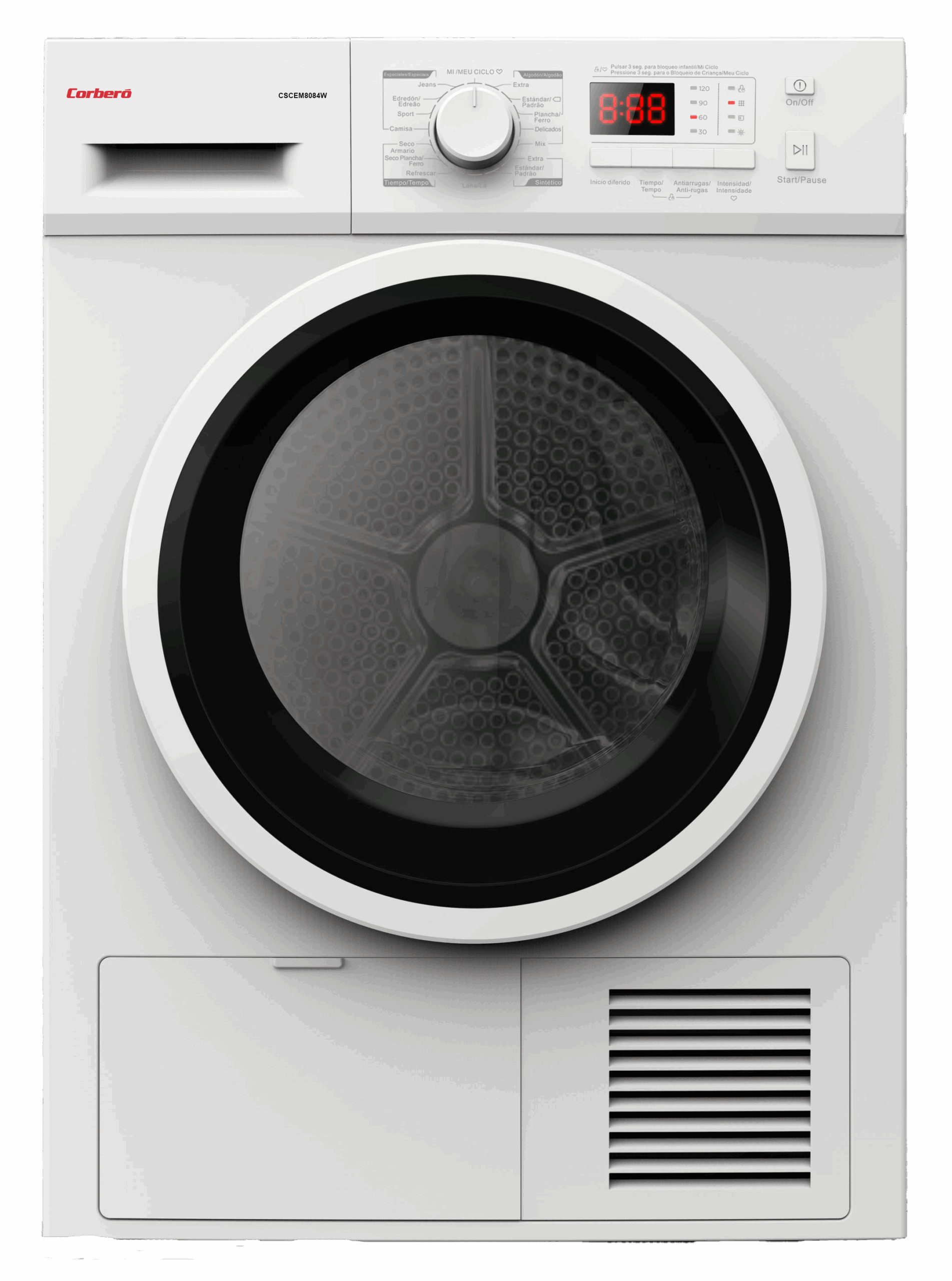 Dryer Corbero CSCEM8084W